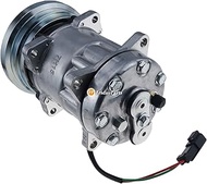 FridayParts Air Conditioning Compressor 3E1906 3E-1906 for Caterpillar CAT Articulated Dump Truck D2