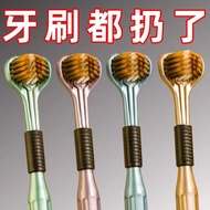 Shi Women Dedicated Family Wear Household Three-Headed Soft Bristles Wrapped Adult Face u3 Three-Sid