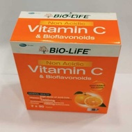 BIO LIFE Non-Acidic Vitamin C & Bioflavonoids 90X2