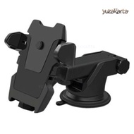 Car Smartphone Hp Clamp Holder With Suction Cup