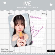 PHOTOCARD KOLEKSI TERBARU IVE SELCA VOL.4 UNOFFICIAL 2 SISI LAMINASI GLOSSY DEPAN BELAKANG HARGA UNT