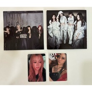 AESPA-[DIRTY WORK] 1ST SINGLE ALBUM (DIRTY CODE Ver. A) SET (NO CASE)