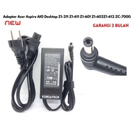 Ready Adapter Charger Casan Acer Aspire AIO Desktop Z1-211 Z1-611 Z1-601 Z1-602Z1-612 ZC-700G New Wa