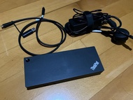 Lenovo ThinkPad 擴充基座 Hybrid USB-C and USB-A Dock 40AF & 135W 火牛 & Type C 連接線