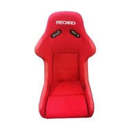 Recaro Spg Bucket Seat Sport Seat Racing Seat Red / Black Colour Valvet Fabric Alcantara Bucket Seat⚠️FREE RAILING⚠️
