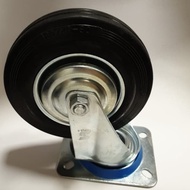 6" inch/ DISPLAY WHEELS RUBBER WHEELS TROLLEY WHEELS LIVE (rotating) type pc