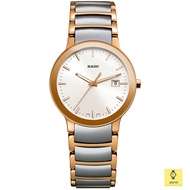 RADO Watch R30555103 / Centrix / Women's / Date / 28mm / SS Bracelet / Silver Gold