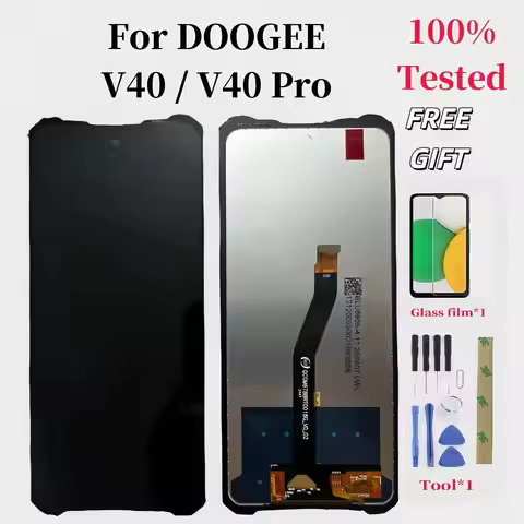 New LCD for Doogee V40 / V40 Pro LCD Screen Display Touch Panel Replacement for DOOGEE V 40 Pro LCD 