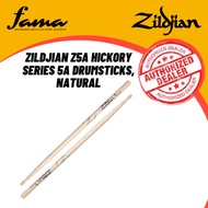 [FAMA]ZILDJIAN Z5A HICKORY SERIES 5A DRUMSTICKS, NATURAL