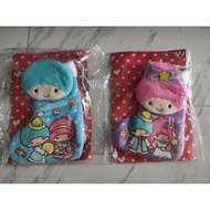 Sanrio Little Twin Stars Socks &amp; Coin Bag - Kiki &amp; Lala SET