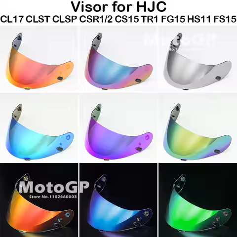 Motorcycle Helmet Shield for HJC CL16 CL17 CLST CLSP CSR1 CSR2 CS15 TR1 FG15 HS11 FS15 Casco Moto Vi