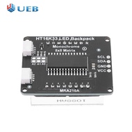 8x8 HT16K33 Dot Matrix LED Display Module Microcontroller Module 5V MCU LED Display Control Module f
