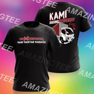 KAMI X HANTAR PARCEL KAMI HANTAR HARAPAN ABANG EXPRESS T-shirt microfiber  ( SIZE XS TO 5XL )