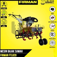 PROMO Firman Traktor Mesin Bajak Sawah Lahan Basah Kering FTL 820 Cultivator Tiller FTL820