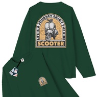 Rizgo - Scooter 787 Debe Combed 24s Quality Unisex Long Sleeve T-Shirt