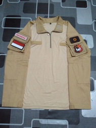 baju kaos tactical BRIMOB combat shirt