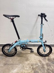 大行 dahon BYA-14寸 412 摺疊單車