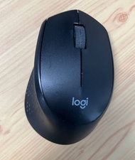 Logitech M331 黑色靜音無線滑鼠Wireless Silent Mouse