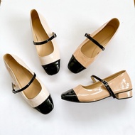 Milan Official Claude 1" Classic one strap Mary Janes Ballerina Flats