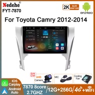 7870S 2.7GHZ / 7862 2.0GHZ 10" Toyota Camry 2012 - 2015 Android Car player Carplay Android Auto 2K 2