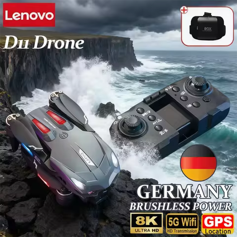 Lenovo D11 Drone 8K Aerial HD Gradient Flowing Light Dual-Camera Intelligent Obstacle Avoidance Brus