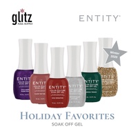 [CLEARANCE] TPO FREE - ENTITY Soak Off Gel Nail Polish Holiday Favourite Winter Collection (15ml)
