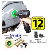 Jld Tools Bor Baterai Murah Mesin Bor Cordless 12 Volt 1 Baterai J12-S