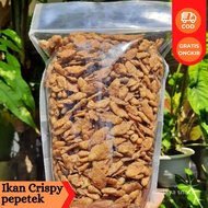 Ikan Crispy Pepetek Pedas BABY FISH 500 GRAM