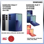 SAMSUNG 5G Z FLIP 7 F766 / 256GB / 512GB ✨ FOLD 7 F966 256GB / 512GB  /1TB💥1 YEAR WARRANTY SAMSUNG M