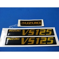 SUZUKI VS125 Sticker Timbul / Epoxy
