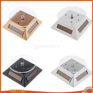 [PrettyiaSG] Solar Powered / Battery Rotating Display Stand Turntable  for Jewelry Watch, Convenient