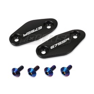 Motorcycle Rearview Mirrors Seat Decorative Cover Mirror Base For CFMOTO 675SR 675SRR 675SR-R 675 SR