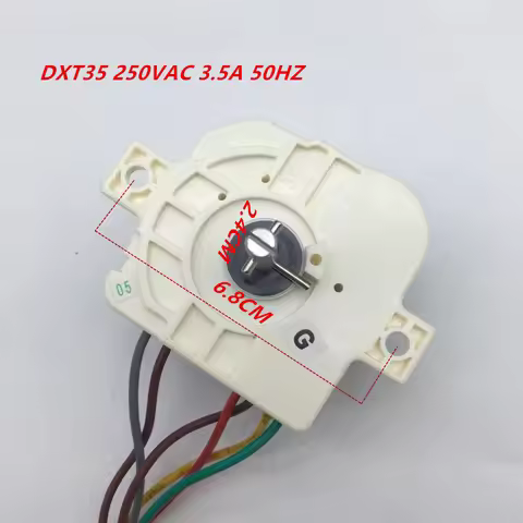 High quality DXT35 Washing machine 35min 6-wire flat ear timer washing timer control switch Parts