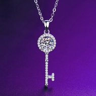 Gra Kann Jewelry FY-508 6.5-8 mm Moissanite diamond necklace for women