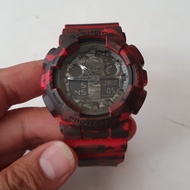 Jam tangan gshock ga100 / g100cm 4adr casio second