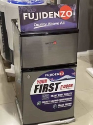 3.5 Fujidenzo 2-door Personal Refrigerator with Key Lock