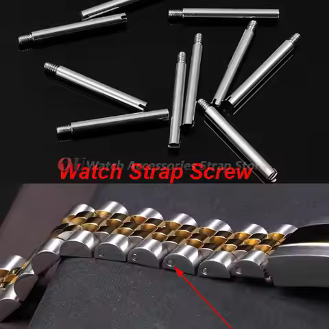 For Rolex WatchStrap Screw for Rolex for Oyster Bracelet Screws Submarine Oyster Link Perpetual Dive