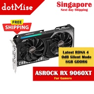ASRock RX 9060 XT Challenger OC 8GB GDDR6 | RDNA4 Graphics Card | 3.29GHz | Dual Fan Cooling
