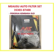 MEAUSU AUTO FILTER SET 35303-87408 - PERODUA KEMBARA OLD