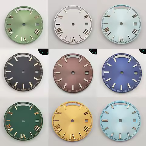 29mm Watch Dial 8285 Dial Roman Numerals Dial Sterile Dial Customizable Logo Watch Face Fit Miyota 8