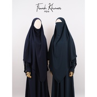 FK French Khimar Hijra Fortaleza Jasminebydini Khimar French Khimar Khimar Labuh Khimar Umrah