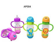 BABY SAFE BOTOL SUSU (AP004) FEEDING BOTTLE WITH HANDLE 250ml / BOTOL MINUM BAYI DOT SUSU DENGAN PEG