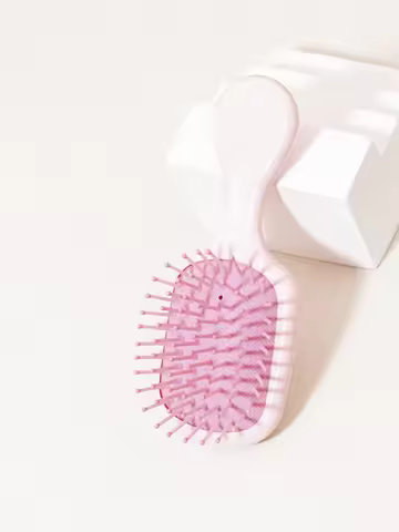 1pc Air Cushion Comb Mini Portable Lovely Massage Cartoon Comb Straight Hair Comb Hairdressing Tool,