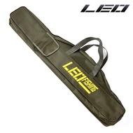 1M/1.5M Foldable Big Belly Fishing Rod Bag Army Green/Black Long Fishing Tackle Soft Bag 27746