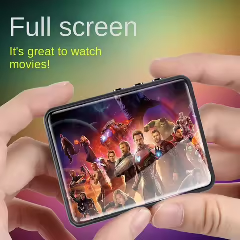 Bluetooth 5.2 MP3 Player Music Player Built-in Speaker 2.4 inch Touch Screen MP4 Player HiFi Walkman
