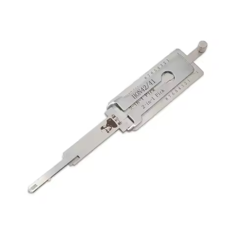 HON41/42 LISHI 2in1 Tool Motorcycle Cylinder Locksmith Supplies Repair Tools Flat Milling Single Slo