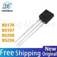 10PCS/Lot New BS170 TO-92 TO92 BS107 BS107A BS250 BS208 new triode transistor IC Chip