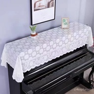 QY1Piano Cover Full Cover Lace Dustproof Piano Cover Half Cover Modern Piano Cover Electronic Keyboard Cover Towel Unive