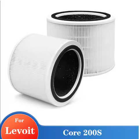 1Pcs/2pcs Replacement Filter Compatible with LEVOIT Core 200S Smart WiFi Air Purifier, Fit for Levoi