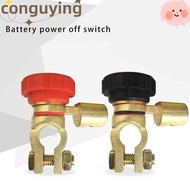 PONGUX Battery Terminal Link Switch Truck Parts Battery Isolator Leakage Protection Rotatable Discon